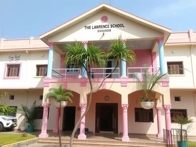 Boarding houses at Lawrence School Sanawar